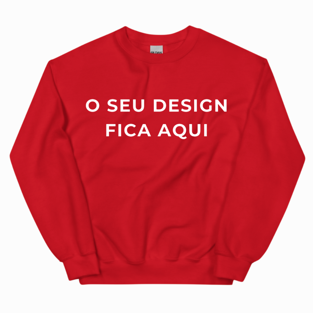 Sweatshirt Personalizável Iniciais