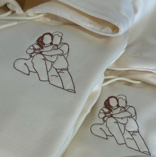 Hoodie Personalizável Line Art