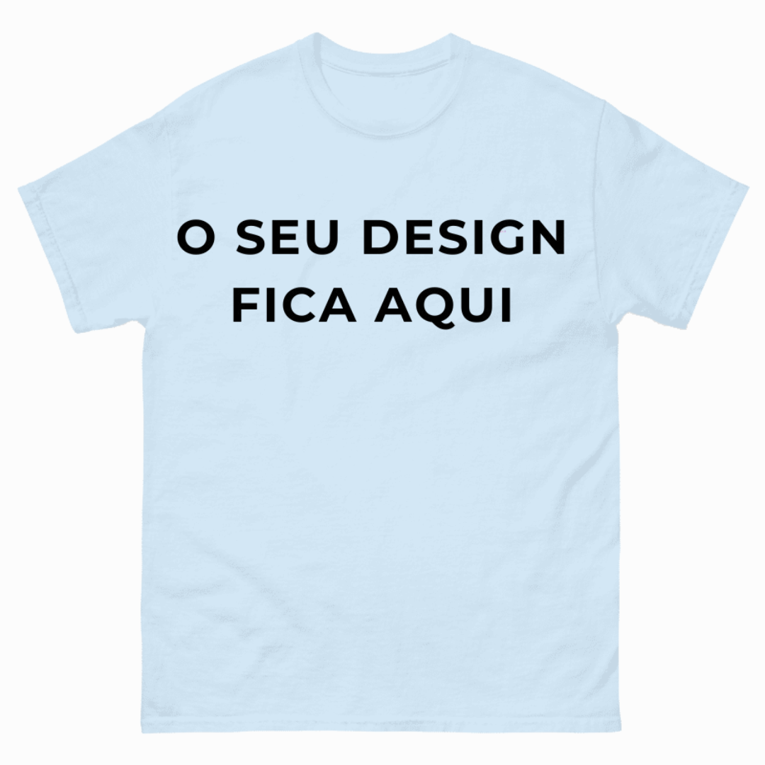T-shirt Personalizável Line Art
