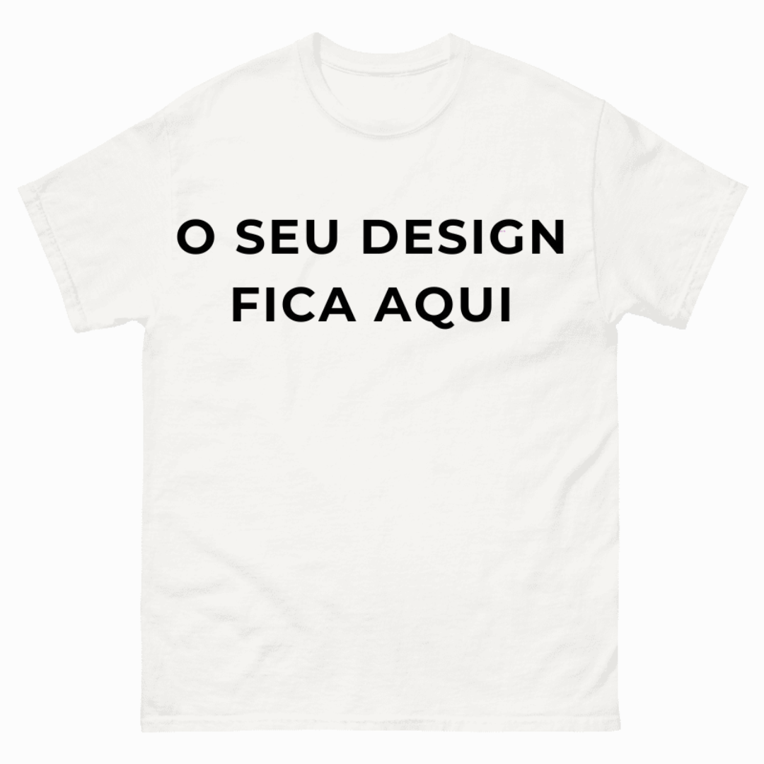 T-shirt Personalizável Line Art