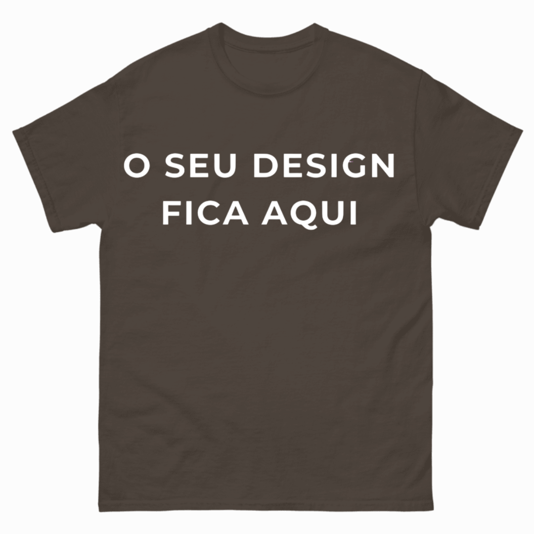 T-shirt Personalizável Numeração Romana
