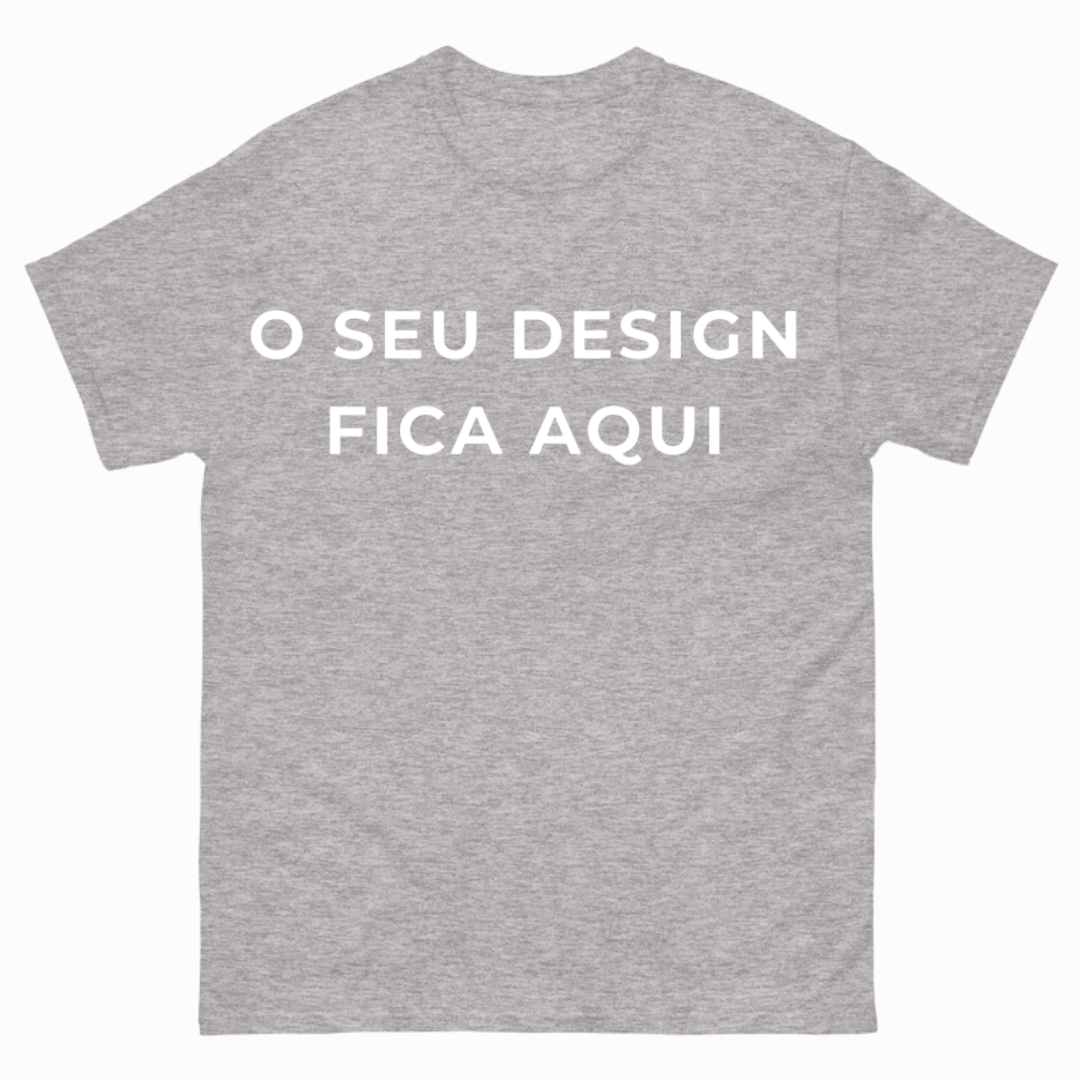 T-shirt Personalizável Line Art
