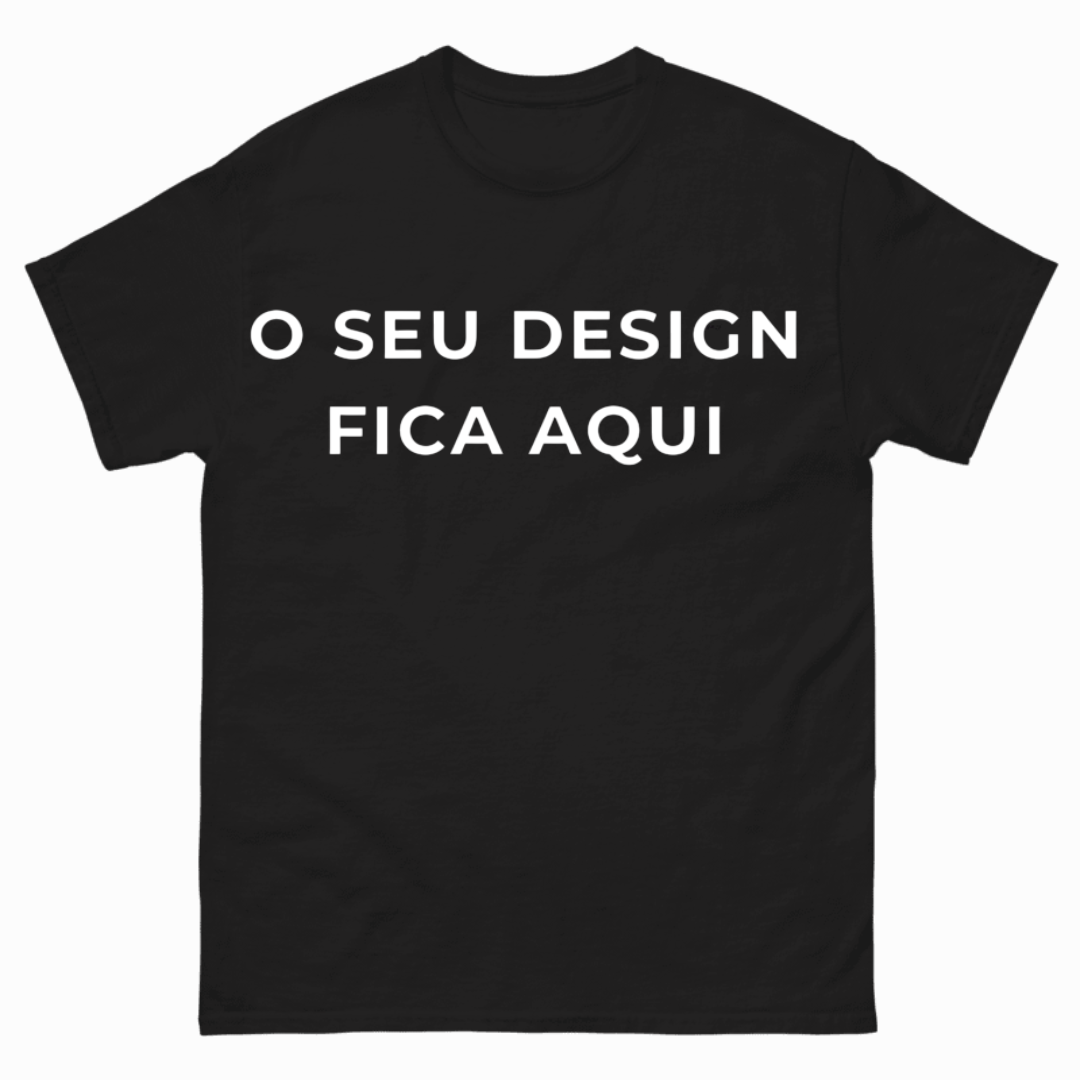T-shirt Personalizável Line Art