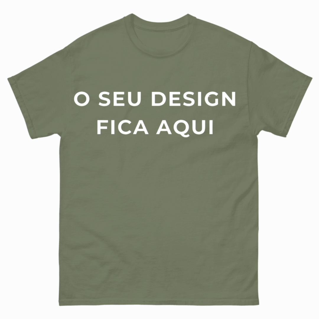 T-shirt Personalizável Numeração Romana