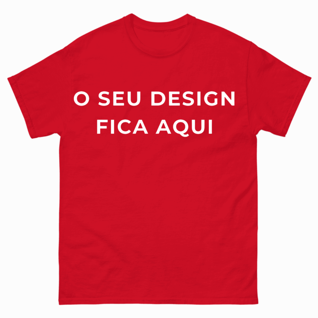 T-shirt Personalizável Numeração Romana