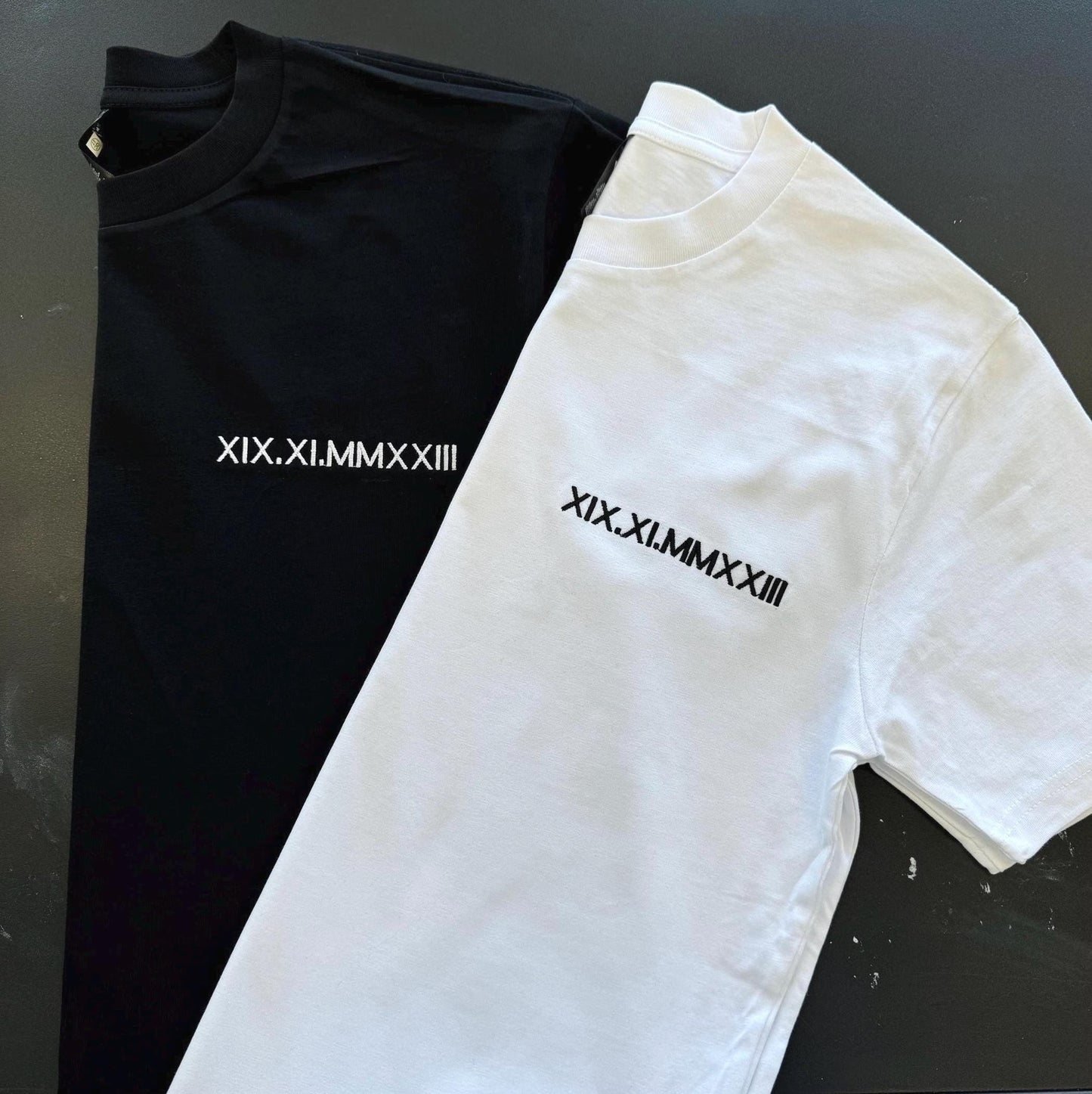 T-shirt Personalizável Numeração Romana