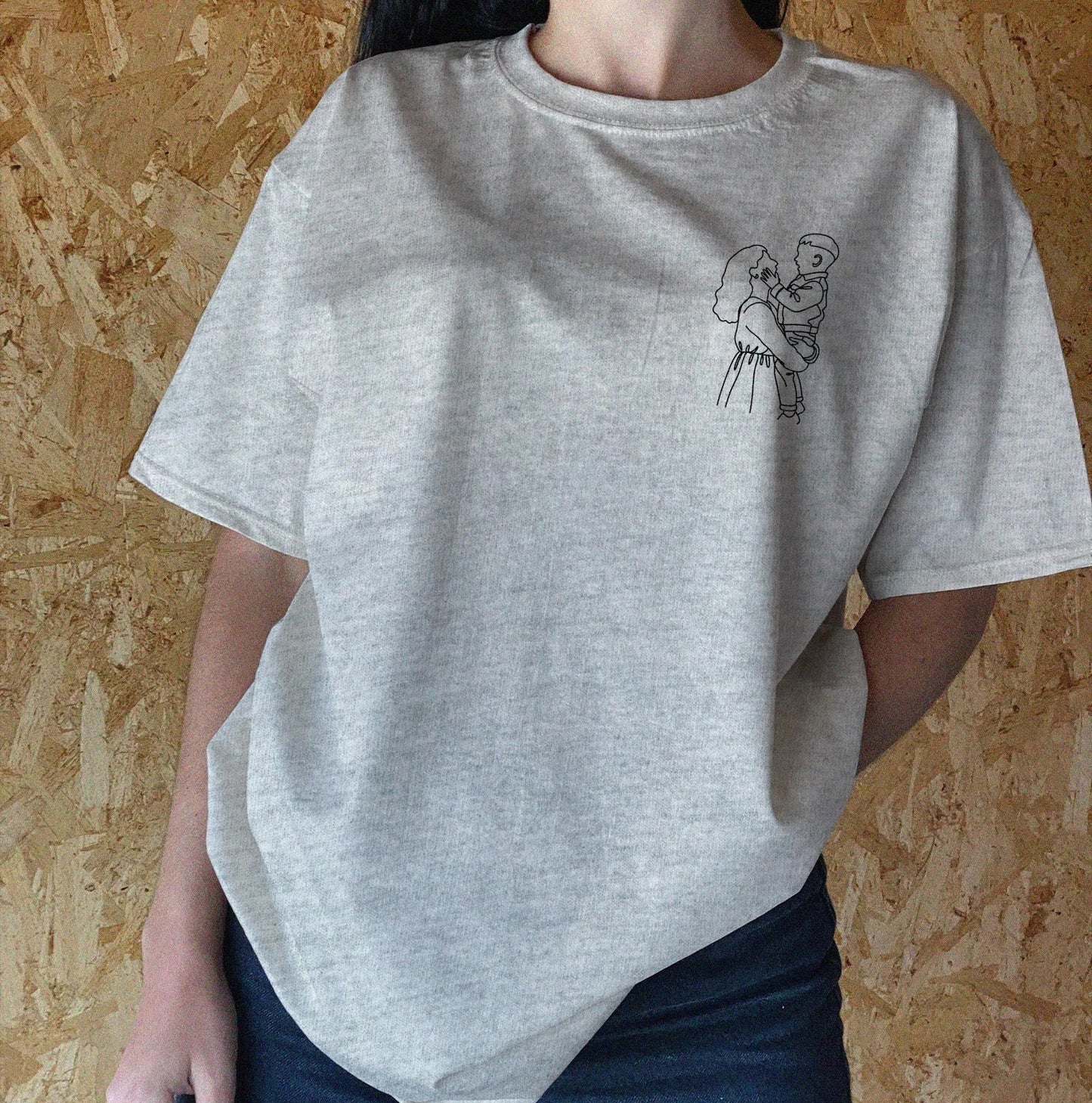 T-shirt Personalizável Line Art